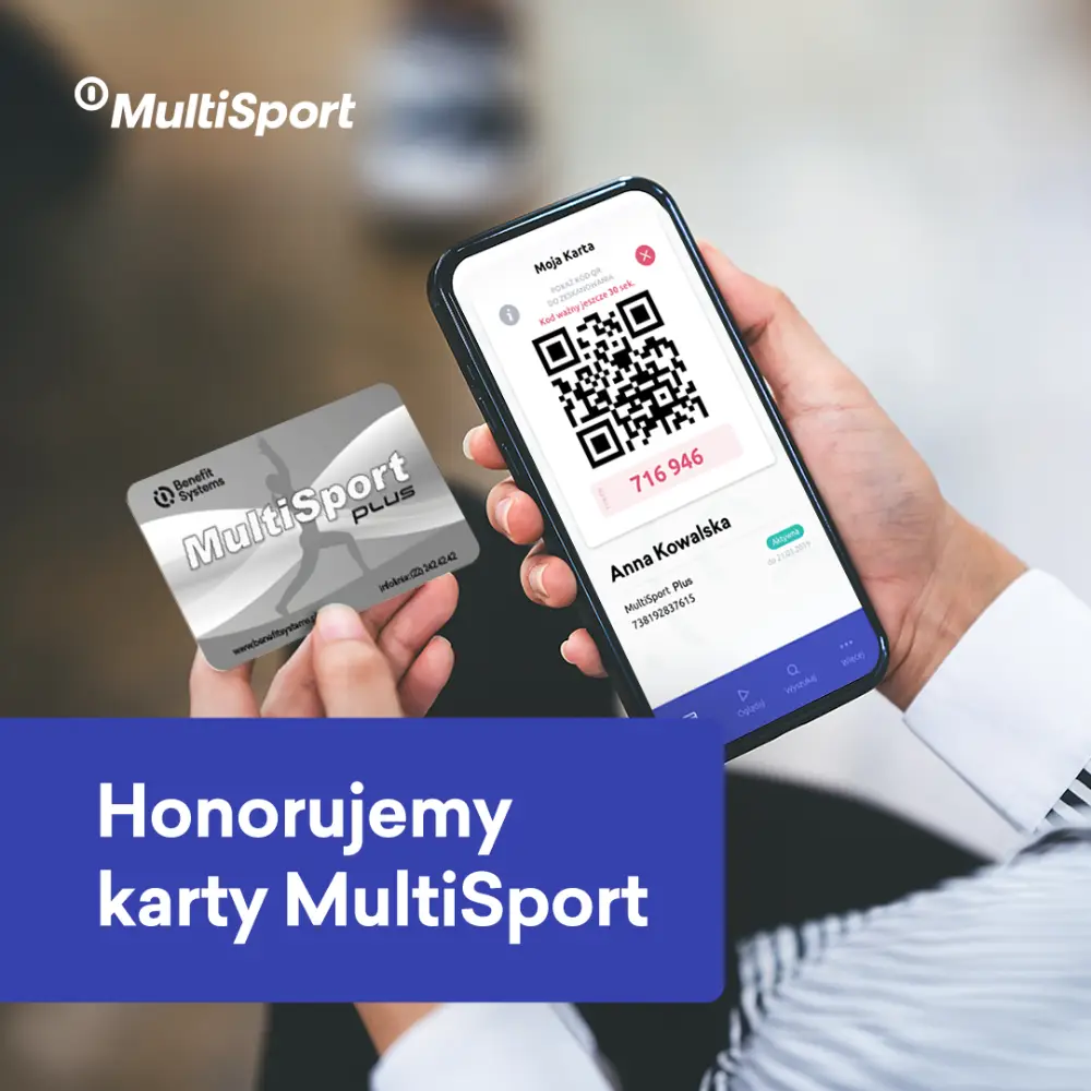 Honorujemy karty MultiSport
